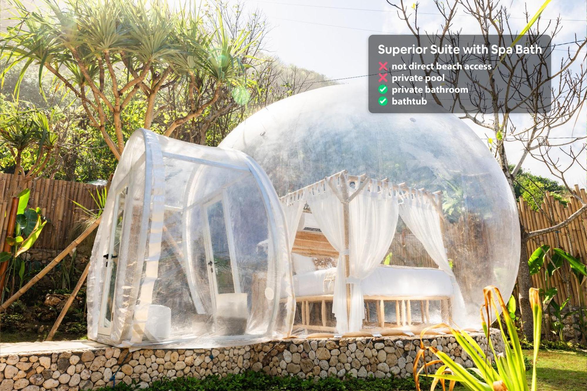 Bubble Hotel Nyang Nyang - Adults Only Uluwatu  Bilik gambar
