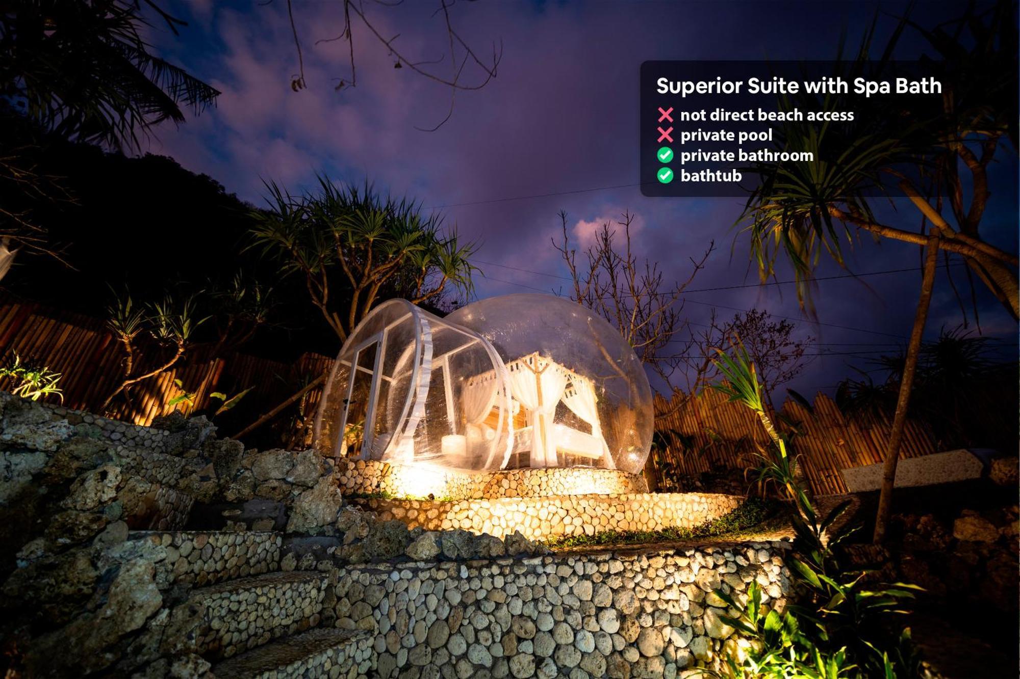 Bubble Hotel Nyang Nyang - Adults Only Uluwatu  Bilik gambar