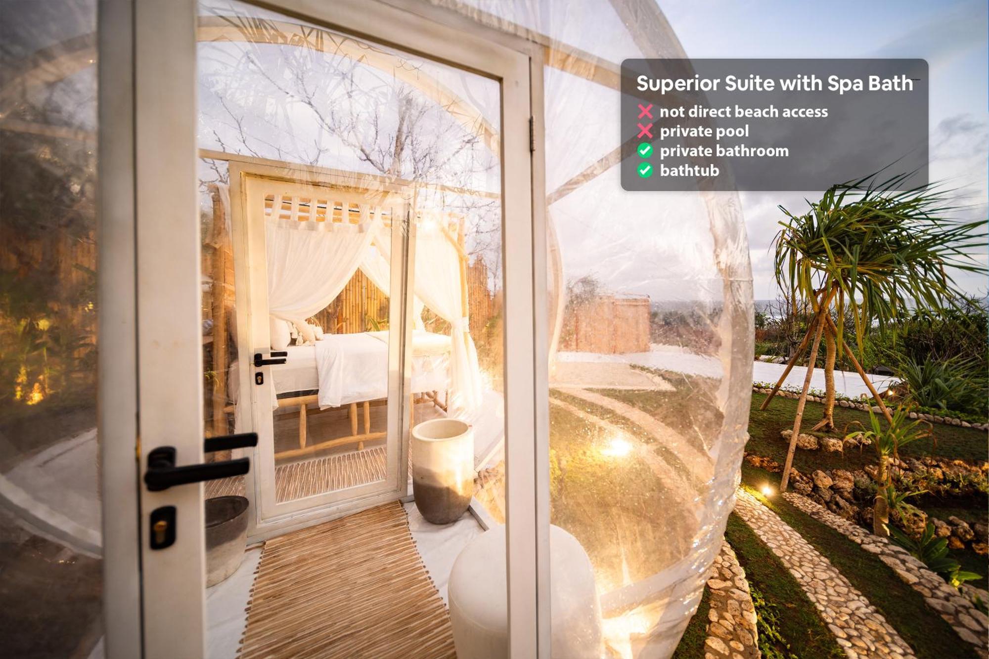 Bubble Hotel Nyang Nyang - Adults Only Uluwatu  Bilik gambar