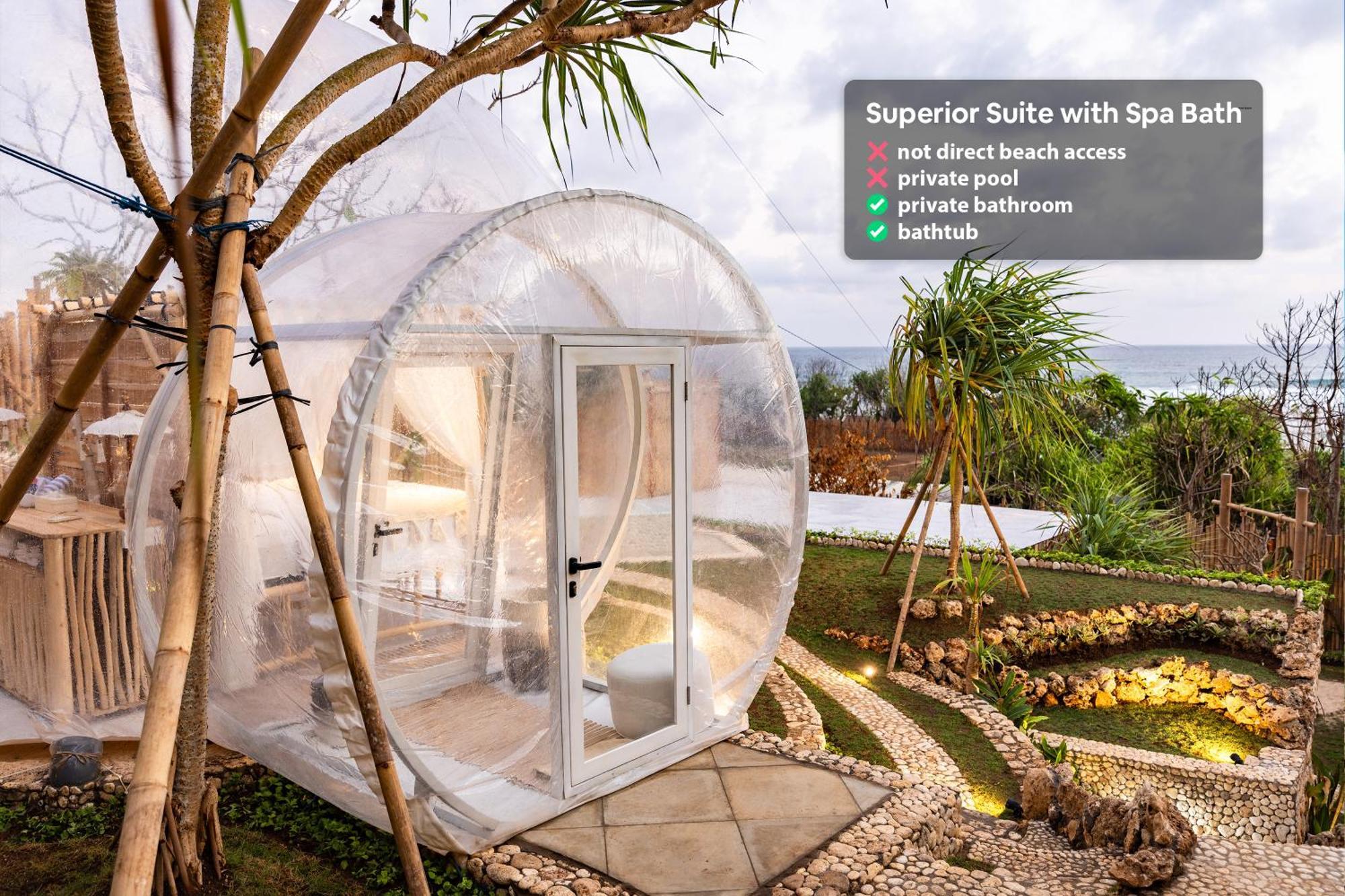 Bubble Hotel Nyang Nyang - Adults Only Uluwatu  Bilik gambar
