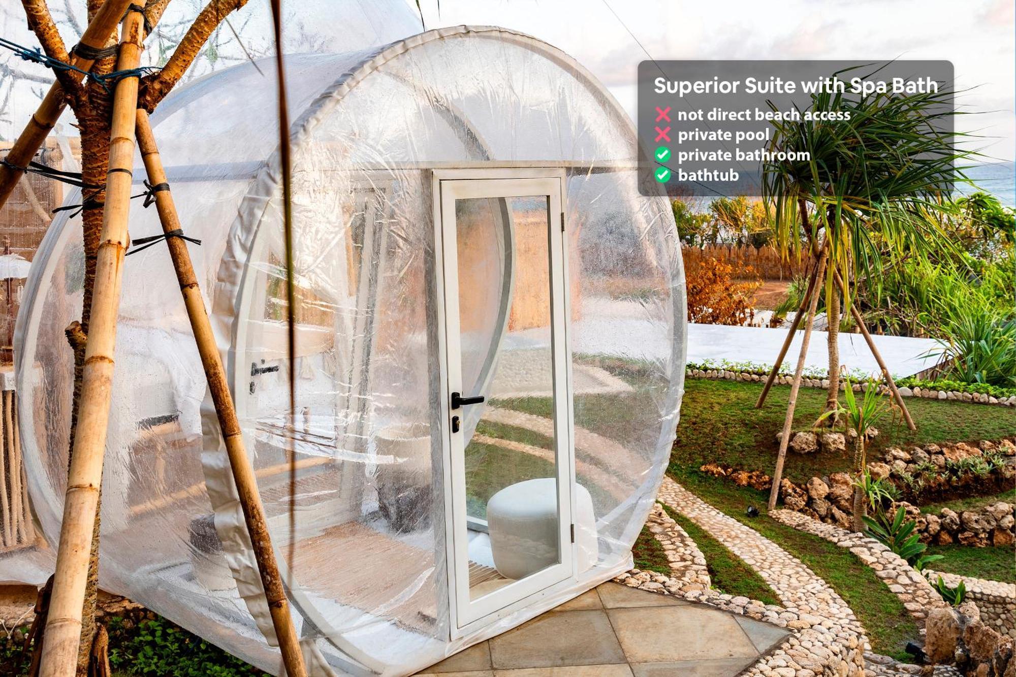 Bubble Hotel Nyang Nyang - Adults Only Uluwatu  Bilik gambar