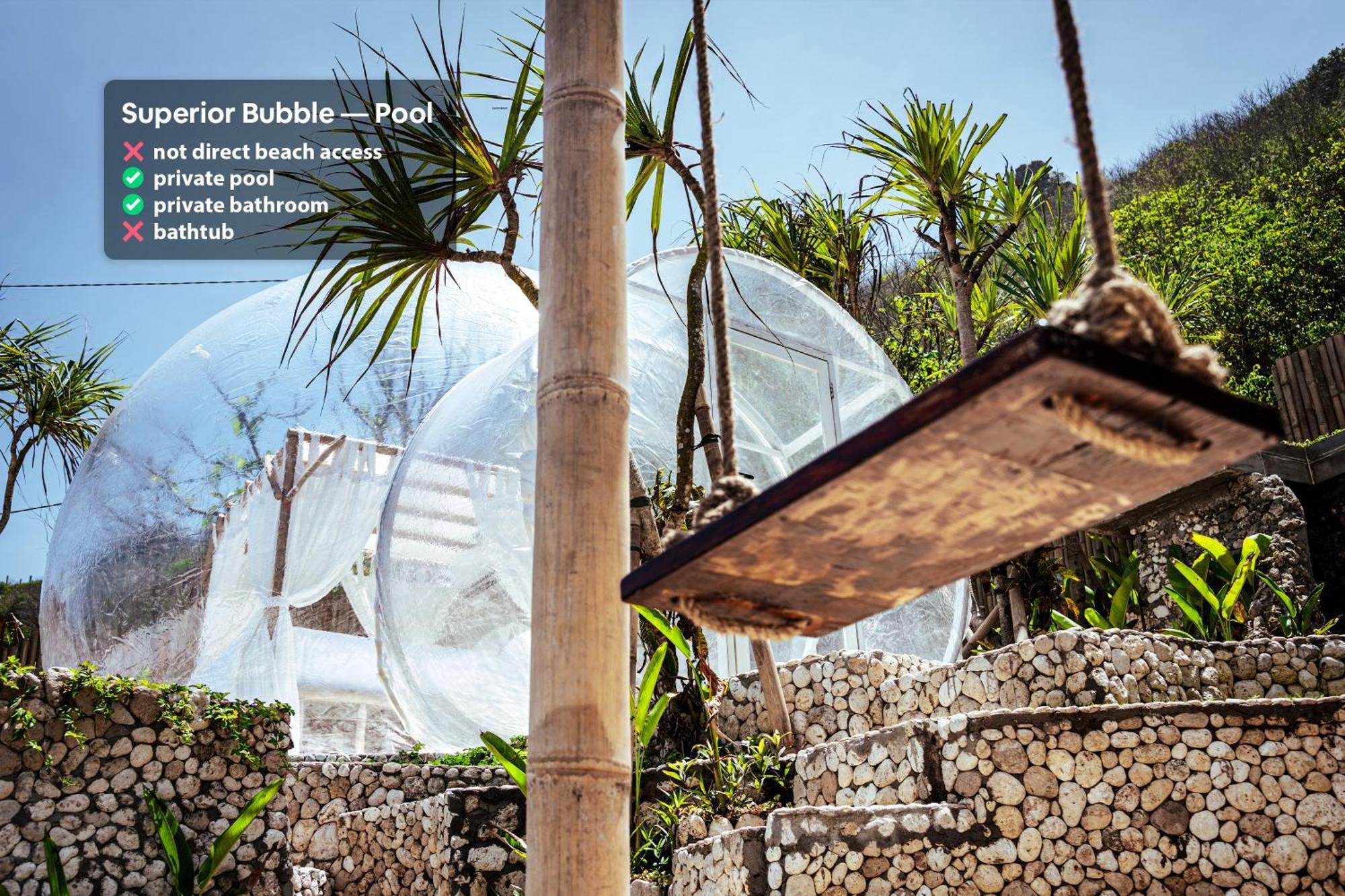 Bubble Hotel Nyang Nyang - Adults Only Uluwatu  Bilik gambar